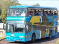 Ônibus transporte dentro do Parque Nacional do Iguaçu. Foto: Alysson Borges.