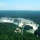 Vista do Parque Nacional e das Cataratas do Iguaçu.